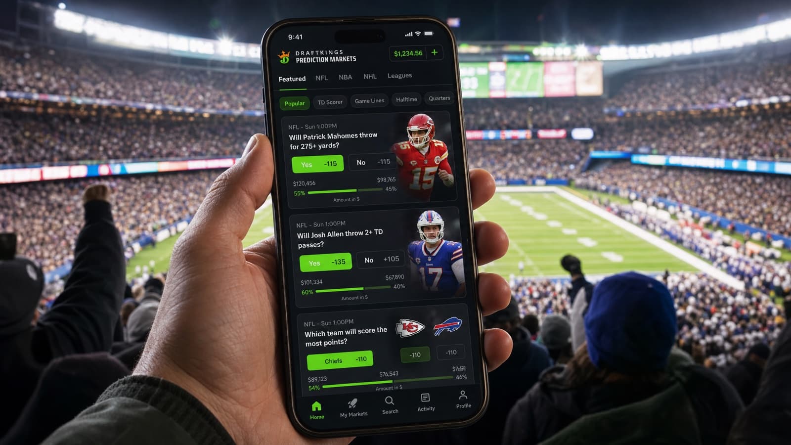 DraftKings Q2 2026: Predictions Volume Hits $11 Billion as CEO Pledges to Lead the Category