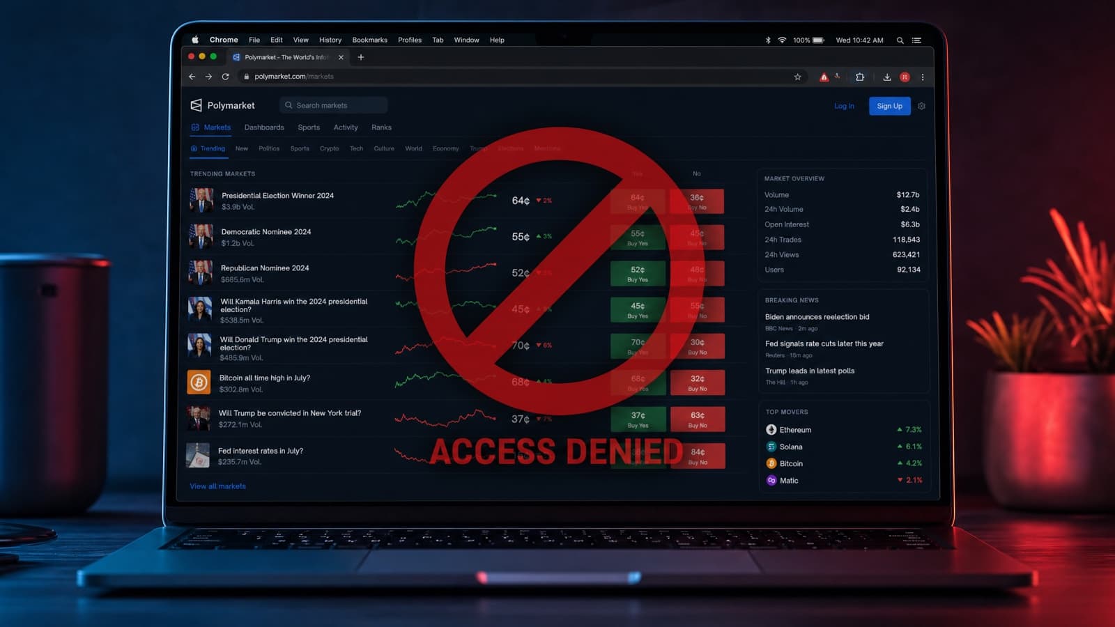 Google Chrome Just Banned Prediction Market Extensions. Here's What Traders Need to Know.
