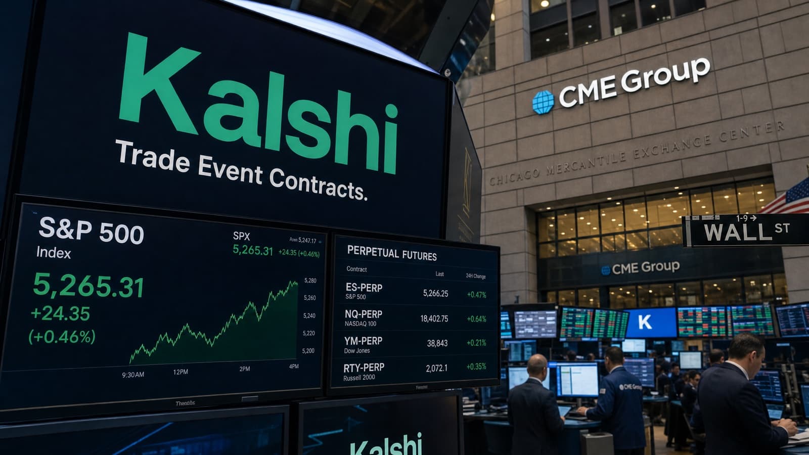 Kalshi Files for Stock Index Perpetual Futures, Escalating Challenge to CME and Wall Street