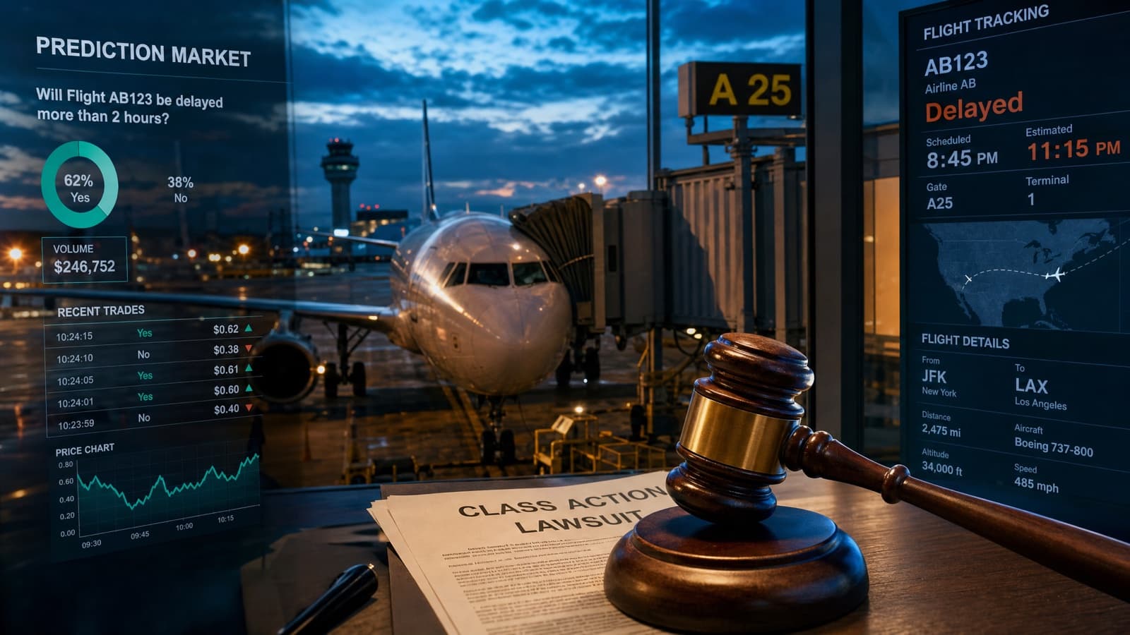 FlightAware Sues Kalshi Over Flight-Cancellation Markets: A New Legal Front for Prediction Markets
