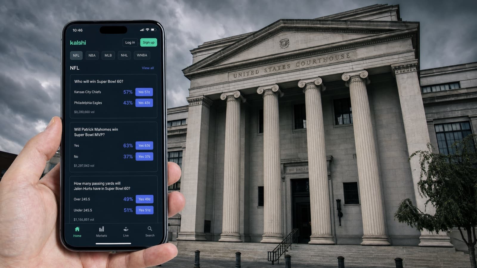 Underdog Sues Tennessee Over Prediction Market Ban — With Kalshi's Loss as a Warning